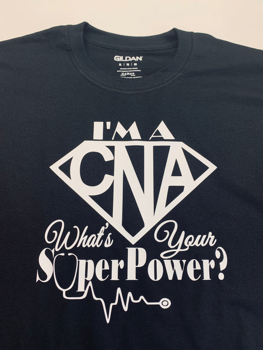 CNA shirt, what is your super power
