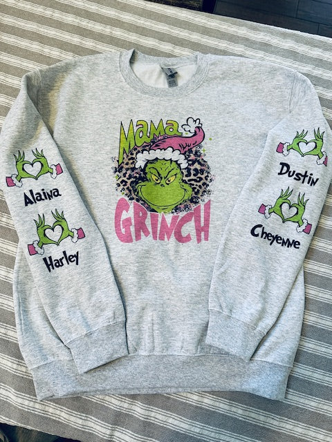 Mama Grinch sweatshirt