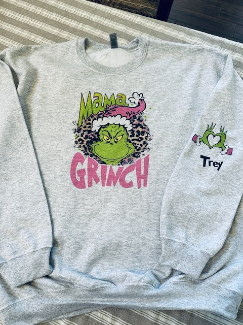 Mama Grinch sweatshirt