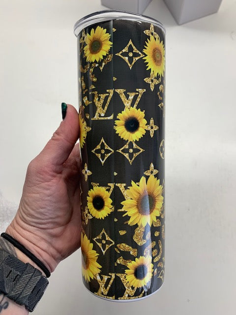 Sunflower LV sublimation tumbler
