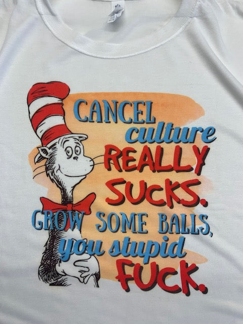 Cancel culture really sucks, funny t shirt, seen on tiktok