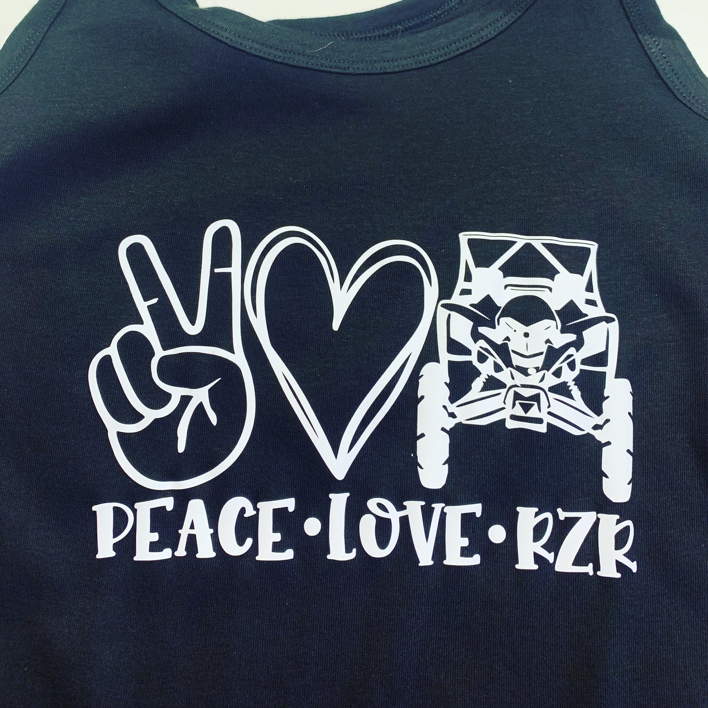 Peace love RZR tank top