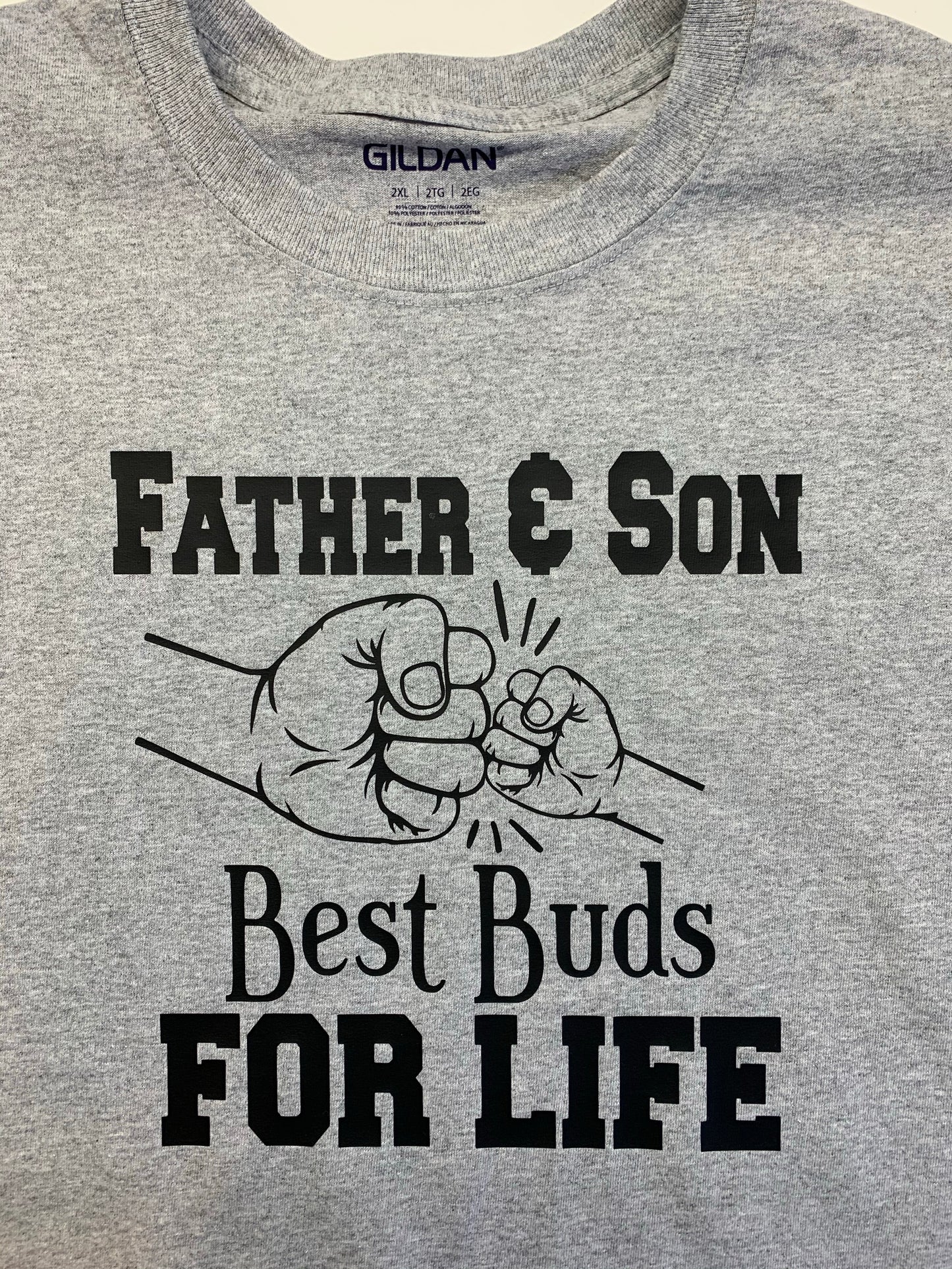 Father and son best buds for life, Father's Day gift, present from son