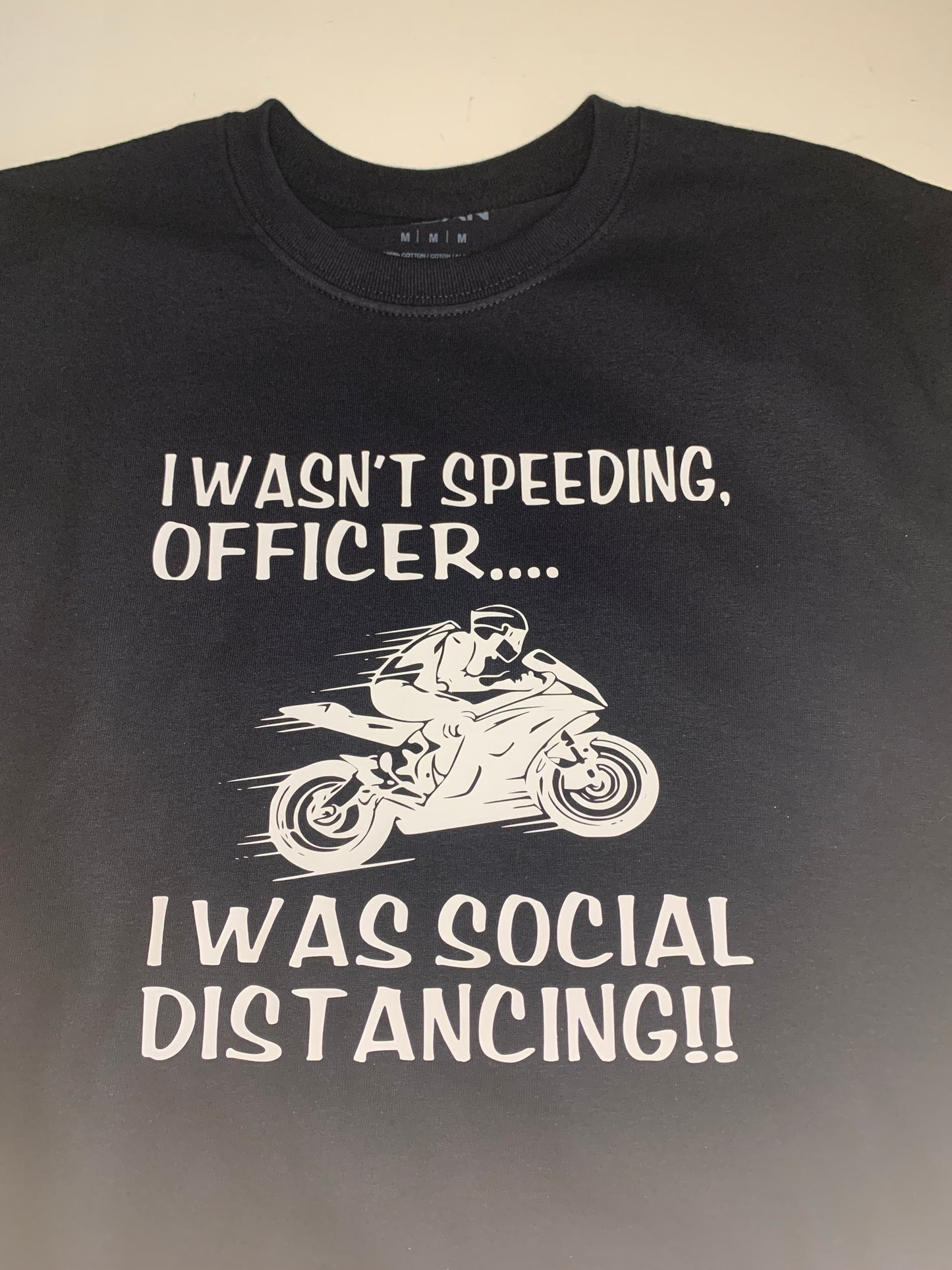 I wasn’t speeding I was social distancing funny tee