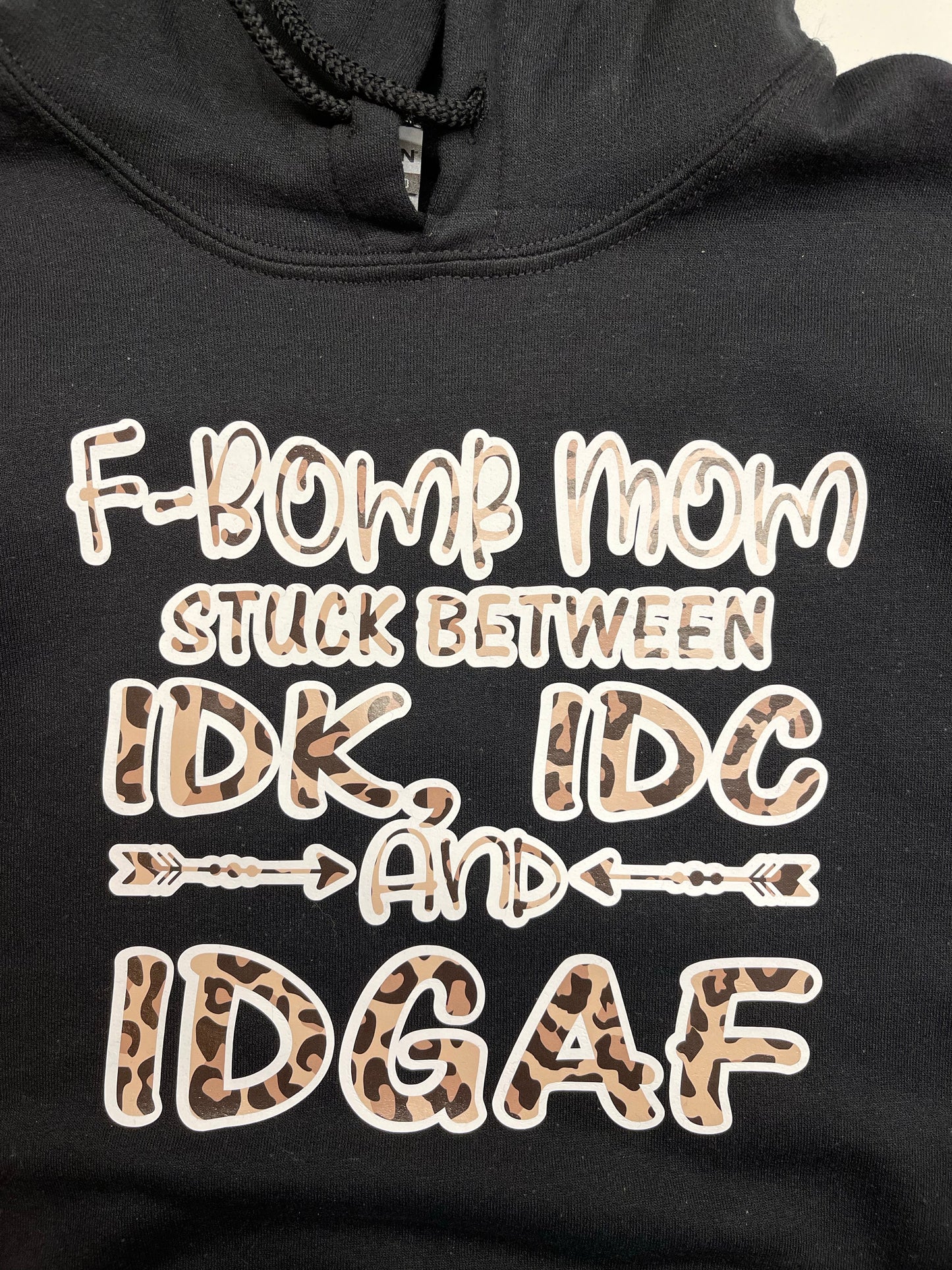 F-Bomb mom funny hoodie