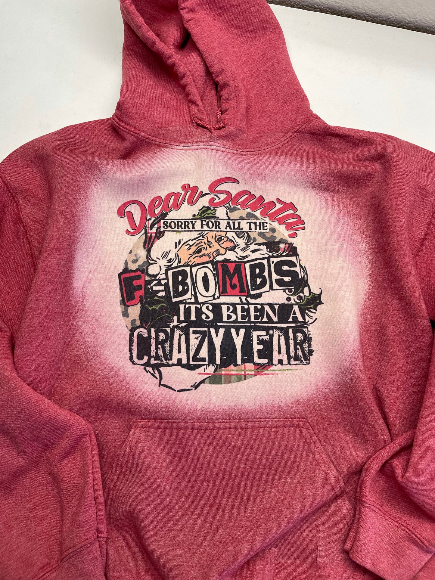 Dear Santa sorry for all the F bombs hoodie